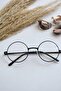 Rachel Unisex Oval Round Black New Season Harry Potter Glasses with Glass Replacement Optical Frame Eyeglasses - 3