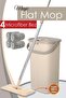 Magic Flat Tablet Mop Set 4 Bezli