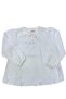 Girl's Cotton Front Lace Front Short Long Shirt - 2