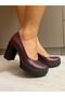 Women's Genuine Leather Classic Heeled Shoes 34-40 - 4