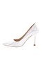 Women's Patterned Heeled Shoes White Crystal 2623561212132322 - 3