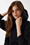 Fiona Women's Hooded Sweatshirt Black - 5