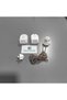Metal Chain Zebra and Roller Blind Mechanism Set - Compatible with 4.5 Cm Frame - 2