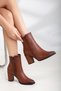 Women's Brown Bueno Pointed Toe Boots