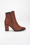 Women's Brown Bueno Pointed Toe Boots - 5
