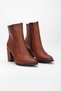 Women's Brown Bueno Pointed Toe Boots - 6