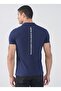 Polo Collar Navy Blue Men's Polo T-shirt T-elyes - 4