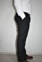 My Friend Men's Black Wide Cut Fabric Trousers - 2