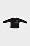 Girl's Black Sweatshirt 22fw0tj4419