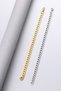Men's Steel Barley Double Color Anti-Tarnish Bracelet Set - Imported Anti-Tarnish Steel - 2