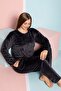 Plus Size Velvet Women's Pajama Set - Super Soft Velvet