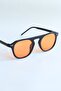 Judy Unisex Square Rectangle Black Vintage UV400 Protected Sunglasses - 4