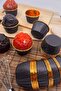 Black Glossy Cardboard 25-Piece Cake Mold, Gold-Coated Inside the Edge, 6.5x4 Cm Muffin Cup that Does Not Scatter in the Oven - 4