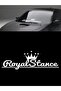 Royal Stance Sticker 60x18 cm White Color