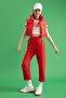 Crop Stand-up Collar Seasonal Puffer Vest