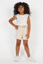 Girl's Polka Dot Buttoned Front Blouse