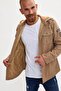 Hooded Slim Fit Seasonal Thin Coat - 4