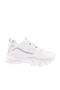 Woman's lace-up mega thick sole sneakers shoes white 812613138