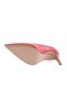 Women's Pointed Toe Toe Low-cut Heeled Shoes Red 2191112821 - 5
