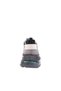 Woman's lace-up thick sole sneakers shoes black green 812323138 - 4