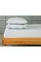 Trellis Easy-Iron Double Sheet 240x260 Cm Blue - Cinnamon