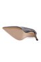 Women's Pointed Toe Low-Cut Heeled Shoes Black - 5