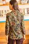 Women's Green Sleeve Fold Woven Viscose Shirt Gml- 19000559 - 2