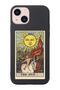 iPhone 14 Compatible the Sun Tarot Designed Suede Launch Phone Case