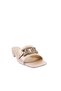 Women's Buckle Slippers Gold 53553166302630 - 2