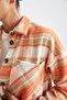 Shirt Collar Flannel Long Sleeve Shirt - 5