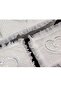 Dowry Satin Heart Embroidered White 3-Piece Bundle, Engagement Bride Groom Bag 3-Piece - 2