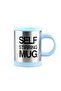 Self Stirring Mixer Mug Thermos Cup - Light Blue