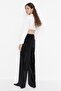 Limited Edition Black Velvet Trousers TPRAW23PL00017 - 5