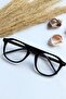 Black Transparent New Season Vintage Blue Light Protected Blue Block Glasses - 2