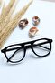 Black Transparent New Season Vintage Blue Light Protected Blue Block Glasses - 4