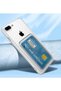 iPhone 7 Plus Compatible Case Transparent Camera Protected Wallet Card Holder Silicone Cover - 4