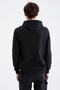 Slim Fit Kapüşonlu Sweatshirt - 5