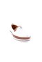 Women's Flat Buckle Comfort Shoes White Leather 812143246 - 2