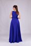 Women's Square Neck Sleeveless Maxi Length Evening Dress - 6