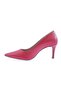 Women's Pointed Toe Toe Low-cut Heeled Shoes Red 2191112821 - 3