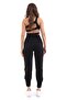 Scuba Diver Jogger Sweatpants High Waist Wide Belt Leg Pleat Detailed - 8