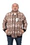 Lumberjack Hooded Sweatshirt 22221-brown - 2
