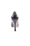 Women's Pointed Toe Bow Accessory Low-Cut Heeled Shoes Black Opening 2161192859 - 4
