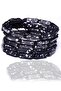 Certified Snowy Obsidian Stone Natural Stone Bracelet - 2