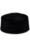 Black Velvet Skullcap, Skullcap, Molded Skullcap, Black Skullcap, Velvet Skullcap T049
