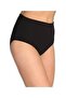 Women's Lycra Black Bato (High Waist) Panties Single