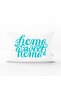 غطاء وسادة مستطيل مطبوع رقميًا من Turkuaz Home Sweet Home