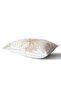 White And Gold Leaf Patterned Special Design Modern Rectangular Pillow Case - 2