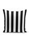 Black and White Colored Decorative 4-Piece Pillow Cushion Cover - 2