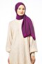 Fuchsia Black Jacquard Modal Shawl 75x200 Cm With Scarf Hanger And Gift Set